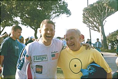 Dana & Robbin Williams after the long day for CAF.