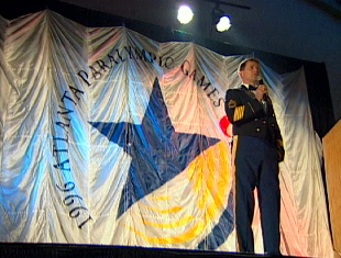 Dana Speaking to audience